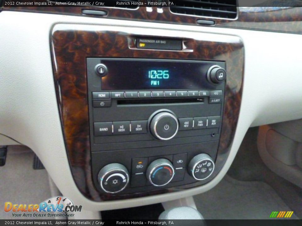 2012 Chevrolet Impala LS Ashen Gray Metallic / Gray Photo #10