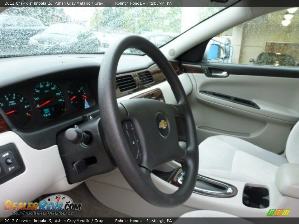 2012 Chevrolet Impala LS Ashen Gray Metallic / Gray Photo #15