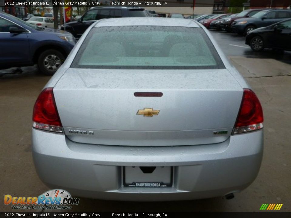 2012 Chevrolet Impala LS Ashen Gray Metallic / Gray Photo #17