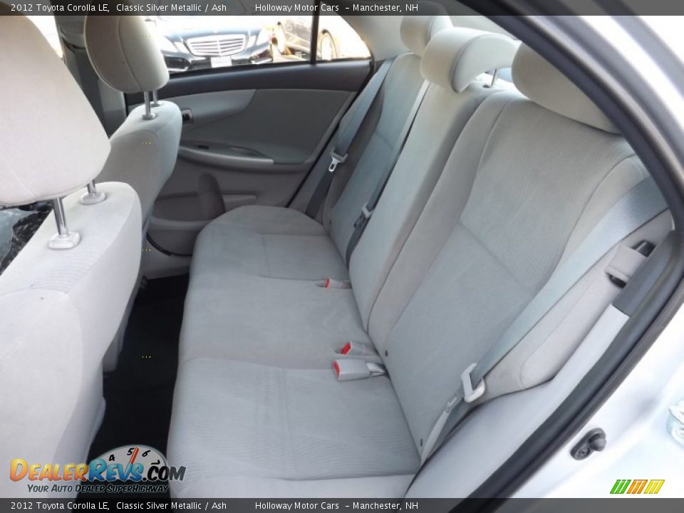 2012 Toyota Corolla LE Classic Silver Metallic / Ash Photo #6