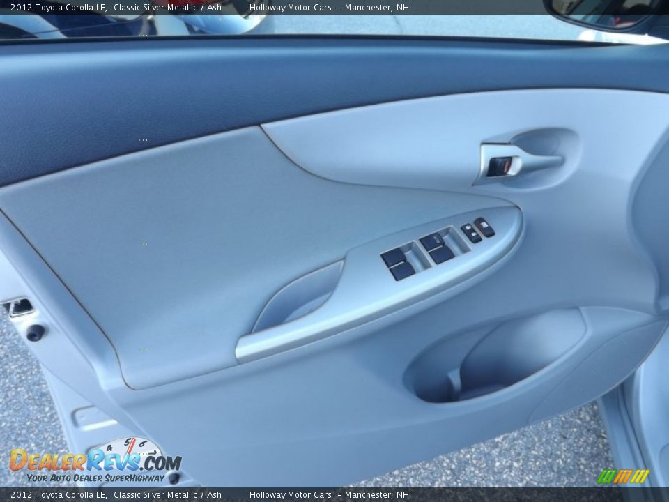 2012 Toyota Corolla LE Classic Silver Metallic / Ash Photo #11