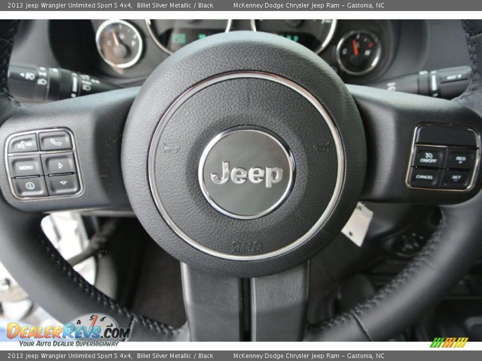 2013 Jeep Wrangler Unlimited Sport S 4x4 Billet Silver Metallic / Black Photo #15