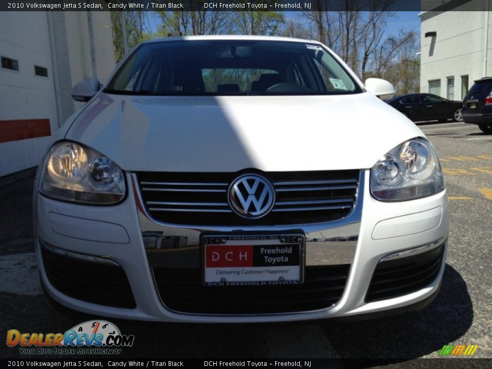 2010 Volkswagen Jetta S Sedan Candy White / Titan Black Photo #2