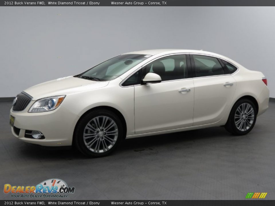 2012 Buick Verano FWD White Diamond Tricoat / Ebony Photo #1