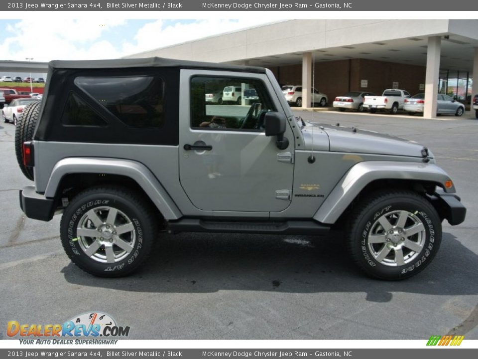 2013 Jeep Wrangler Sahara 4x4 Billet Silver Metallic / Black Photo #6