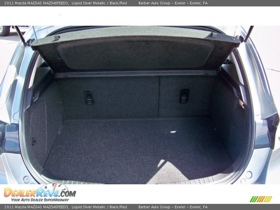 2011 Mazda MAZDA3 MAZDASPEED3 Liquid Silver Metallic / Black/Red Photo #17