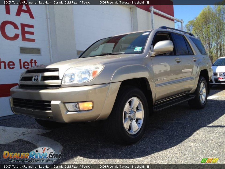 2005 Toyota 4Runner Limited 4x4 Dorado Gold Pearl / Taupe Photo #1