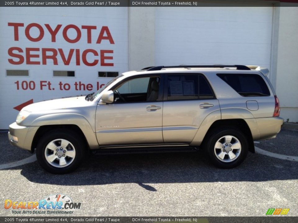 2005 Toyota 4Runner Limited 4x4 Dorado Gold Pearl / Taupe Photo #3