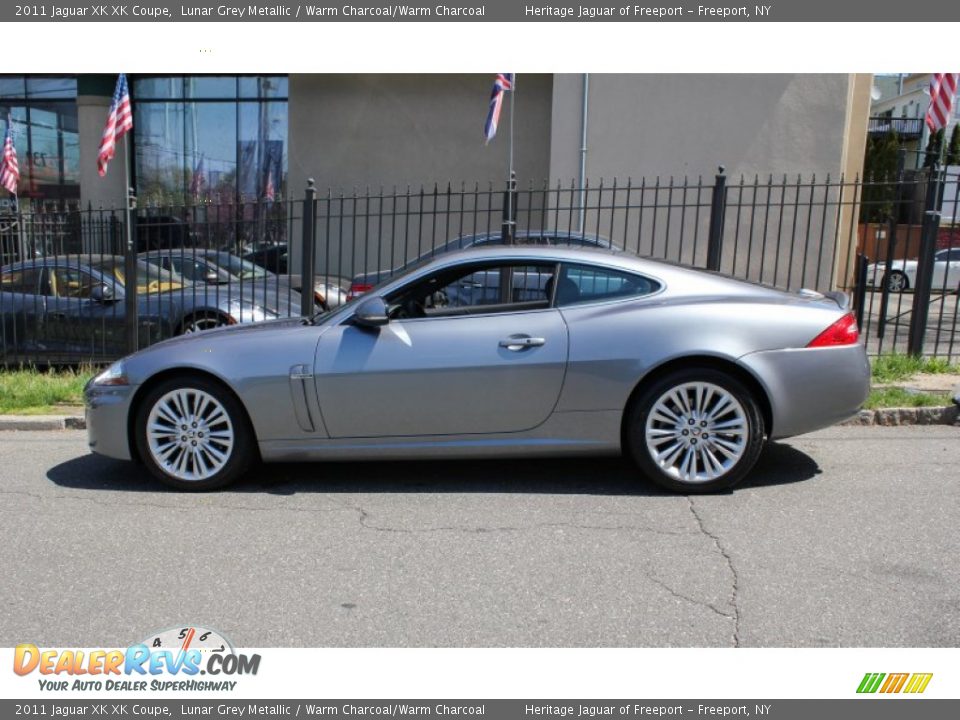Lunar Grey Metallic 2011 Jaguar XK XK Coupe Photo #3