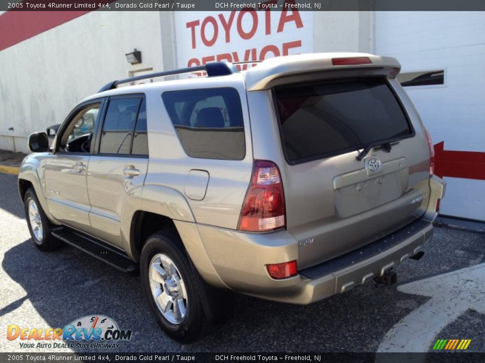2005 Toyota 4Runner Limited 4x4 Dorado Gold Pearl / Taupe Photo #4