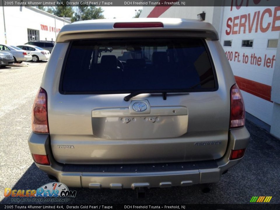 2005 Toyota 4Runner Limited 4x4 Dorado Gold Pearl / Taupe Photo #5