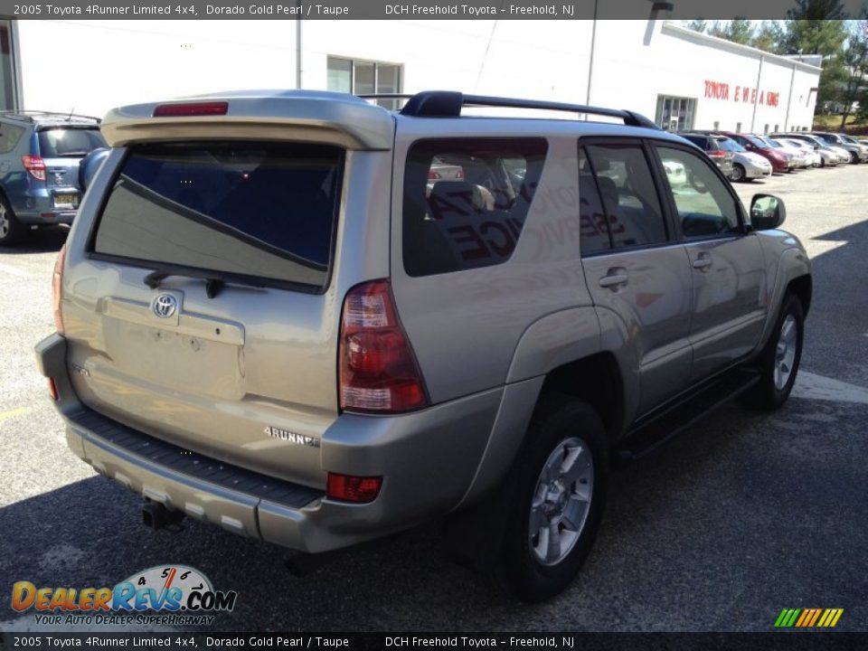 2005 Toyota 4Runner Limited 4x4 Dorado Gold Pearl / Taupe Photo #6