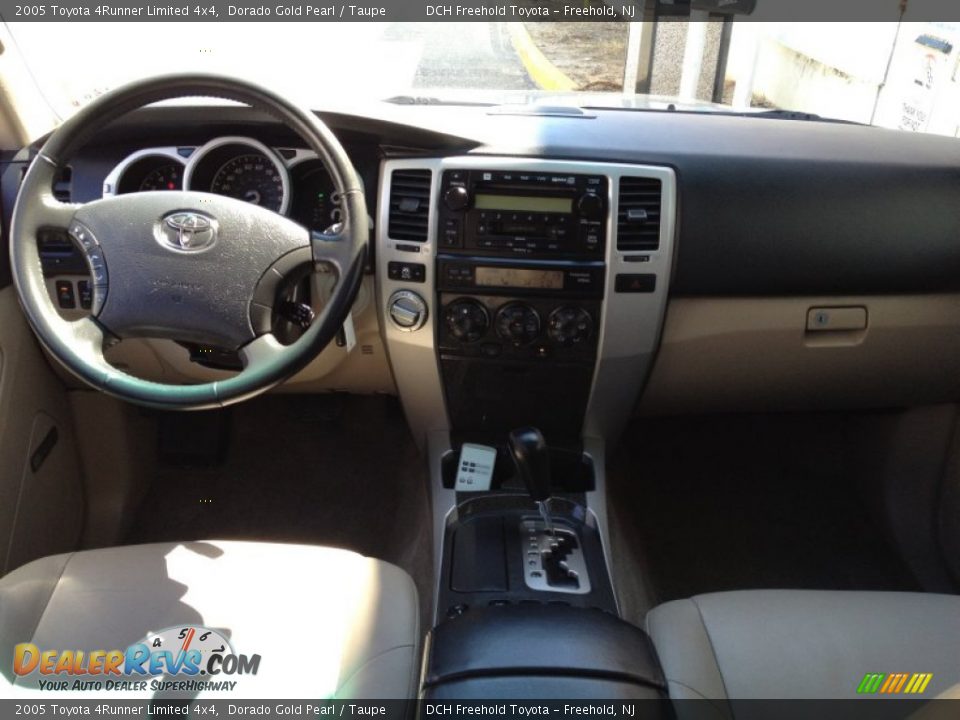 2005 Toyota 4Runner Limited 4x4 Dorado Gold Pearl / Taupe Photo #12