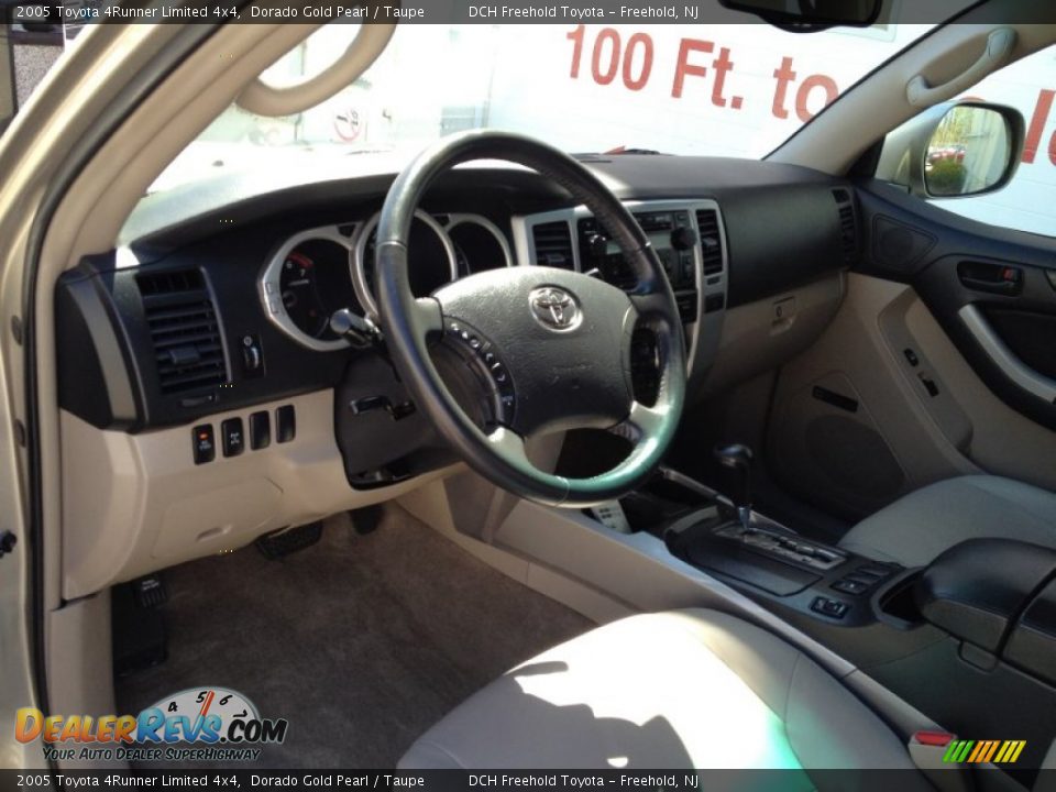 2005 Toyota 4Runner Limited 4x4 Dorado Gold Pearl / Taupe Photo #14
