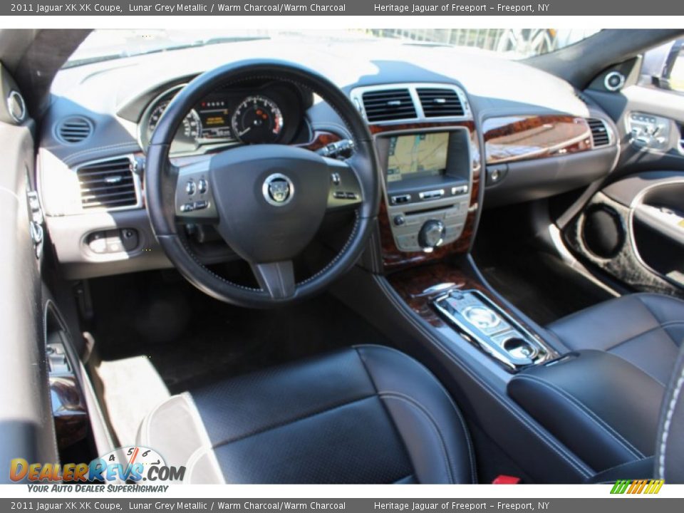 Warm Charcoal/Warm Charcoal Interior - 2011 Jaguar XK XK Coupe Photo #23
