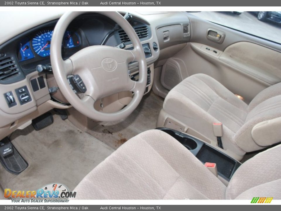2002 Toyota Sienna CE Stratosphere Mica / Oak Photo #10