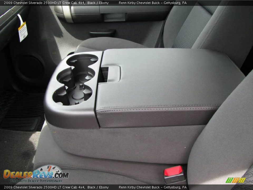 2009 Chevrolet Silverado 2500HD LT Crew Cab 4x4 Black / Ebony Photo #13