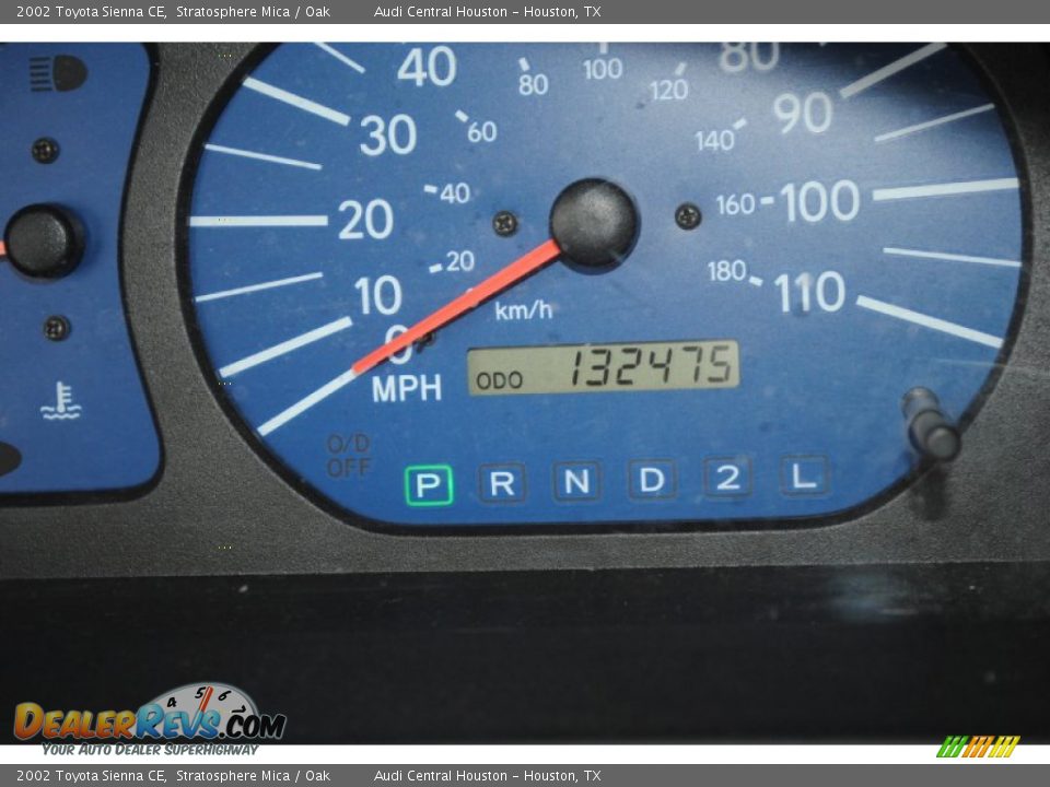 2002 Toyota Sienna CE Stratosphere Mica / Oak Photo #26