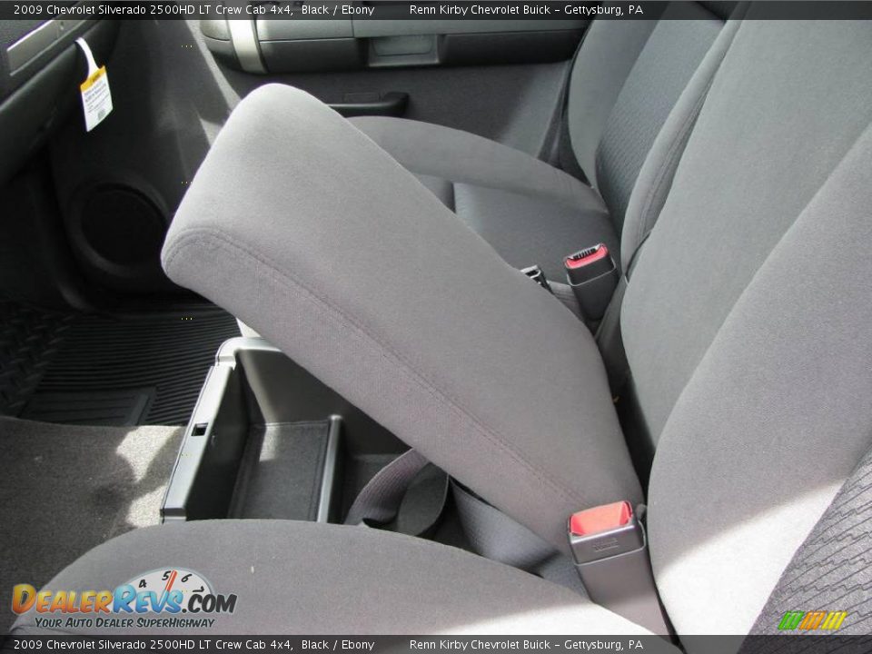 2009 Chevrolet Silverado 2500HD LT Crew Cab 4x4 Black / Ebony Photo #14