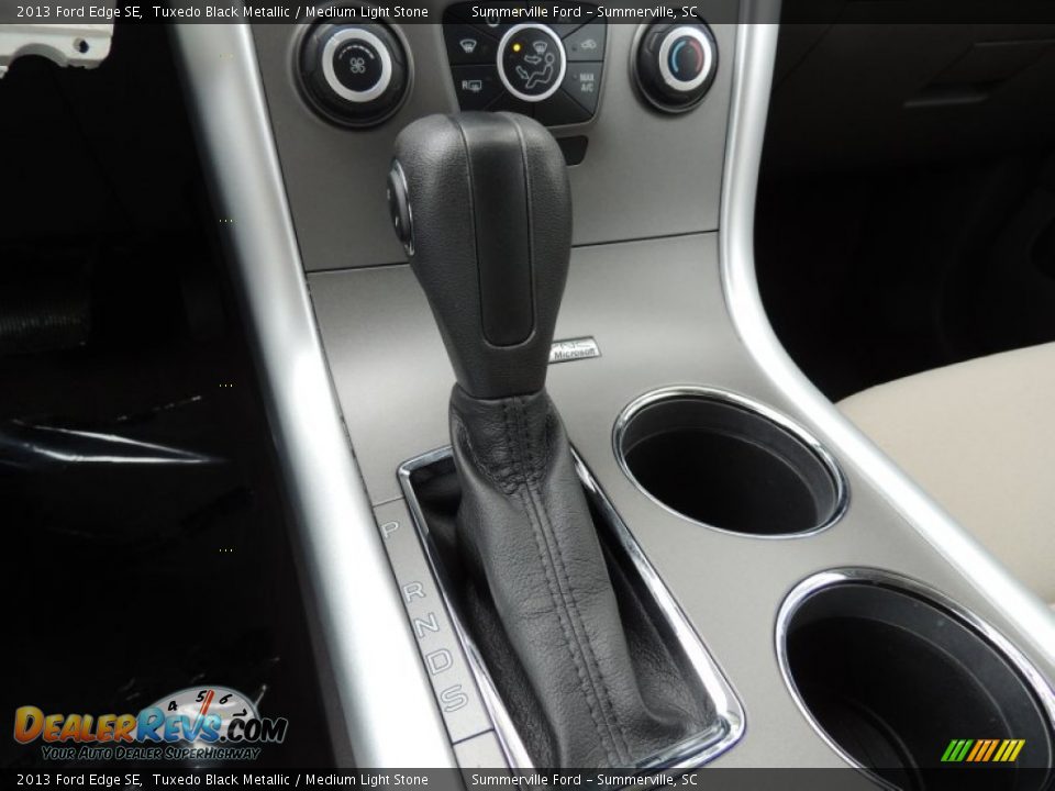 2013 Ford Edge SE Tuxedo Black Metallic / Medium Light Stone Photo #21