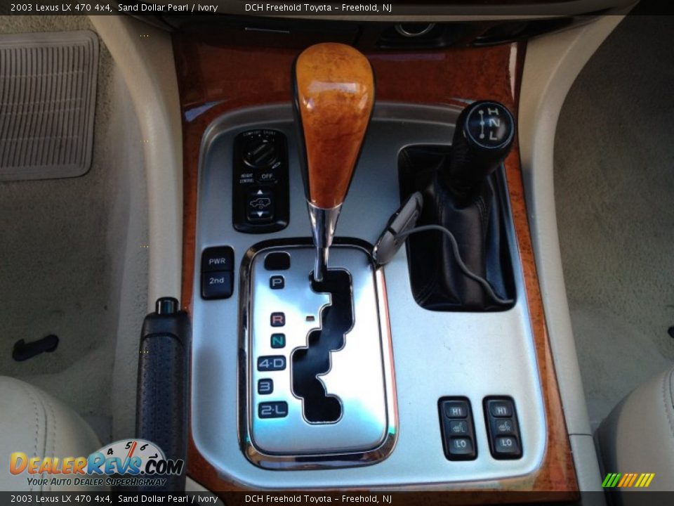 2003 Lexus LX 470 4x4 Shifter Photo #20