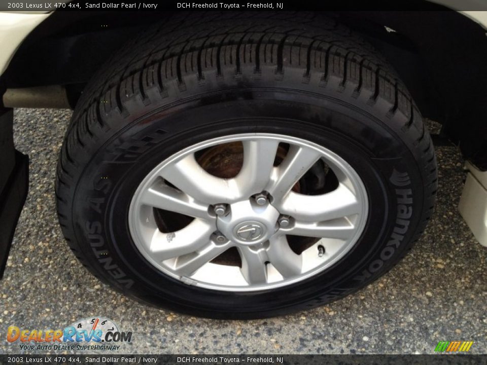 2003 Lexus LX 470 4x4 Wheel Photo #25
