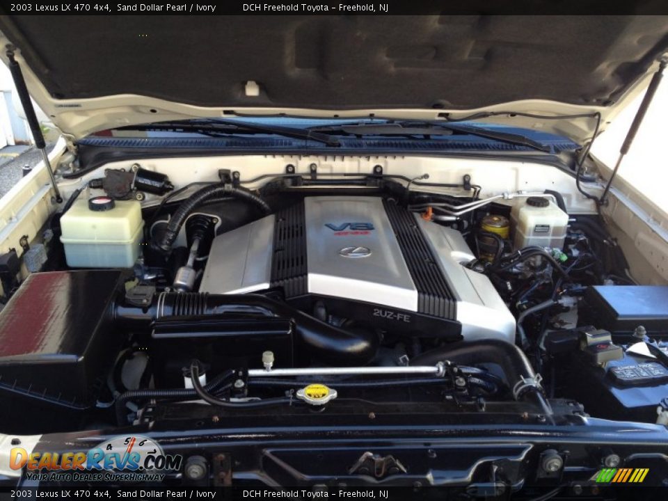 2003 Lexus LX 470 4x4 4.7 Liter DOHC 32-Valve V8 Engine Photo #32
