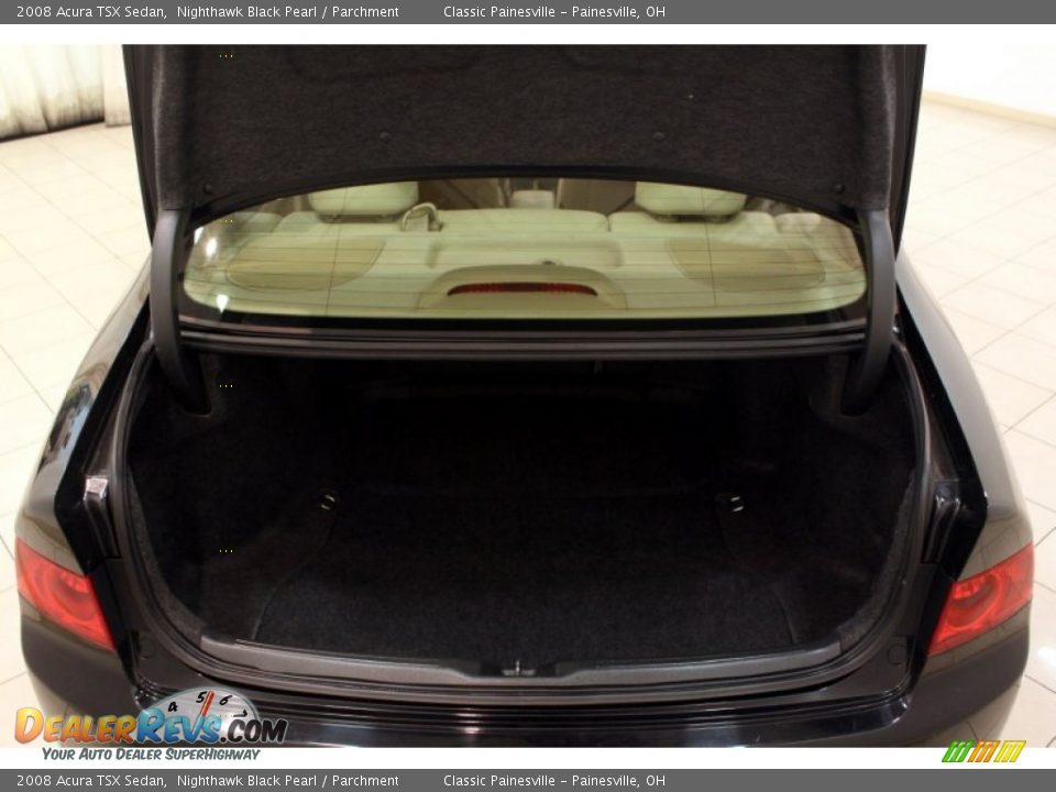 2008 Acura TSX Sedan Nighthawk Black Pearl / Parchment Photo #14