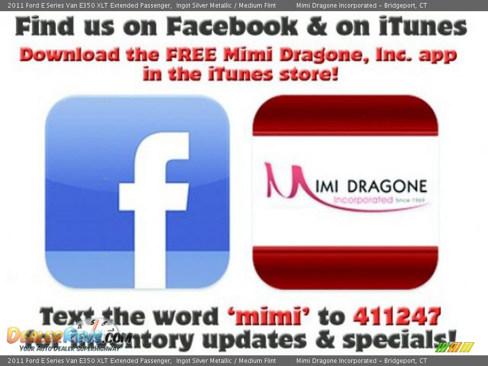 2011 Ford E Series Van E350 XLT Extended Passenger Ingot Silver Metallic / Medium Flint Photo #3