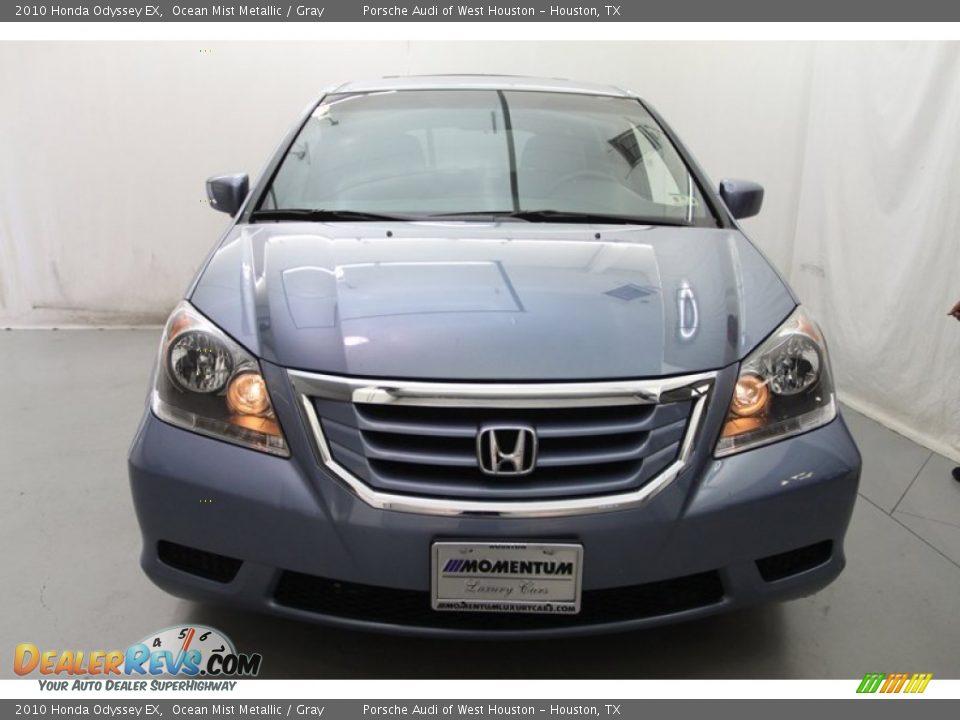 2010 Honda Odyssey EX Ocean Mist Metallic / Gray Photo #3