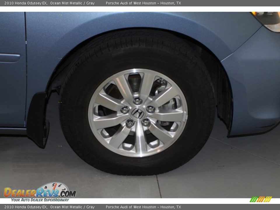 2010 Honda Odyssey EX Ocean Mist Metallic / Gray Photo #5