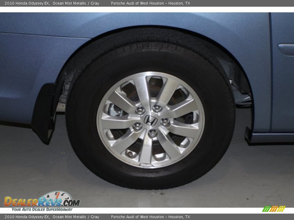 2010 Honda Odyssey EX Ocean Mist Metallic / Gray Photo #6