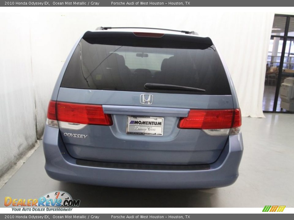 2010 Honda Odyssey EX Ocean Mist Metallic / Gray Photo #10