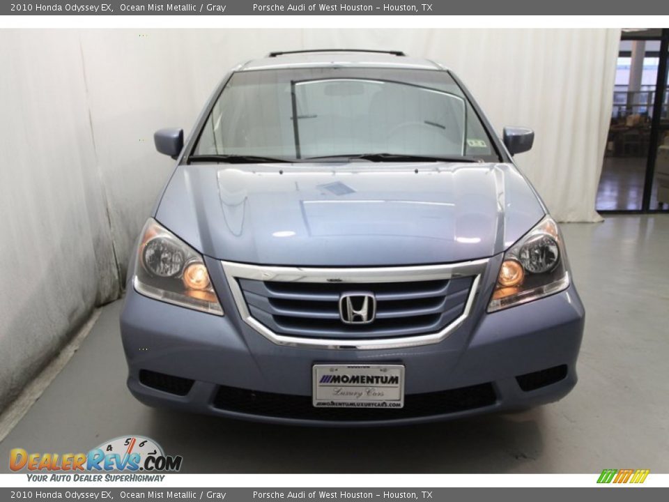 2010 Honda Odyssey EX Ocean Mist Metallic / Gray Photo #15