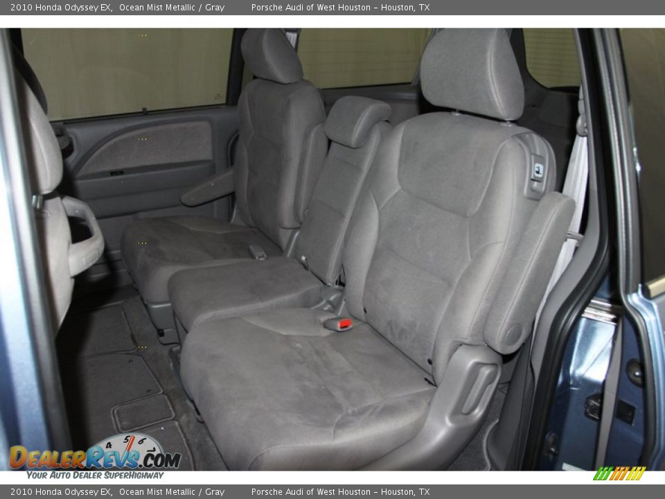 2010 Honda Odyssey EX Ocean Mist Metallic / Gray Photo #19