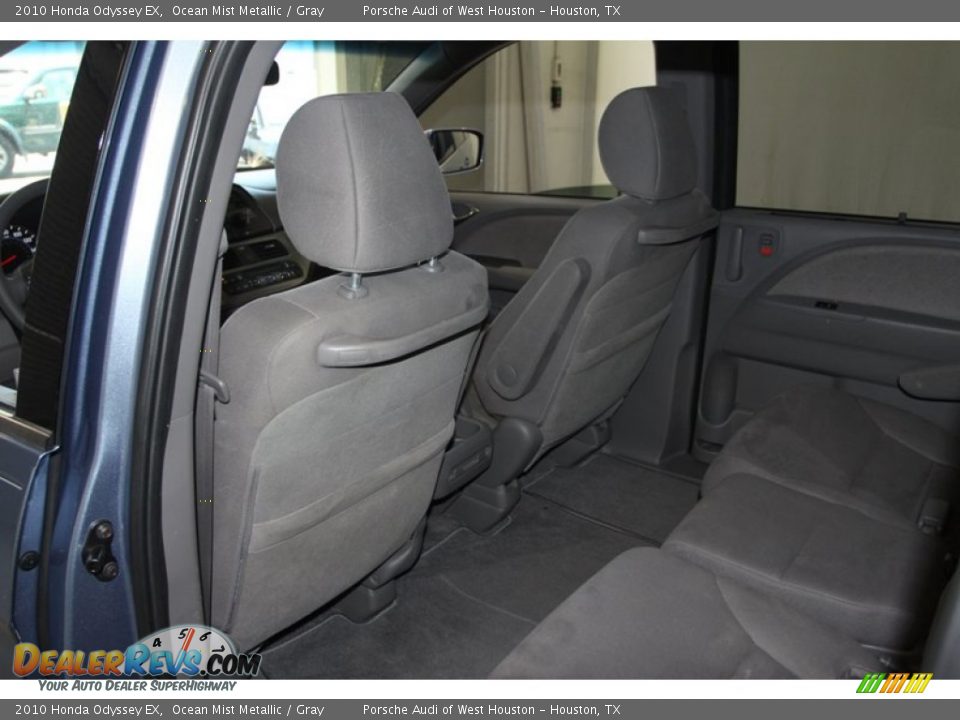 2010 Honda Odyssey EX Ocean Mist Metallic / Gray Photo #21