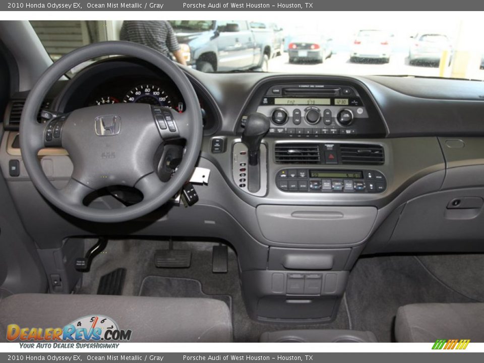 2010 Honda Odyssey EX Ocean Mist Metallic / Gray Photo #22