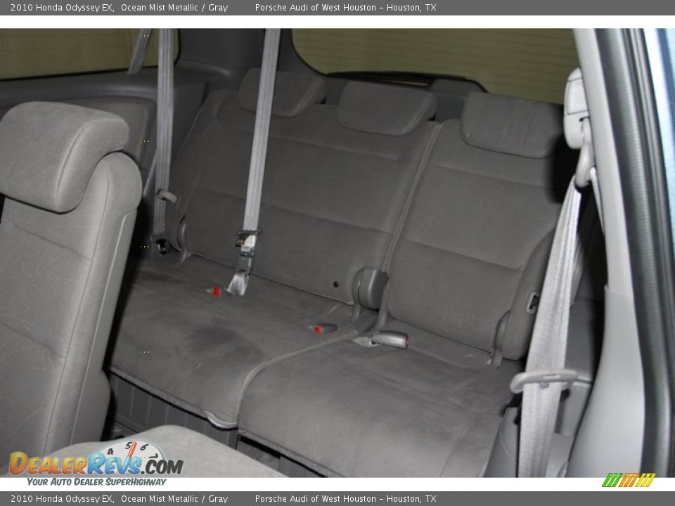 2010 Honda Odyssey EX Ocean Mist Metallic / Gray Photo #24