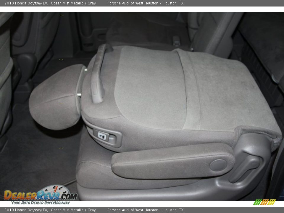 2010 Honda Odyssey EX Ocean Mist Metallic / Gray Photo #25