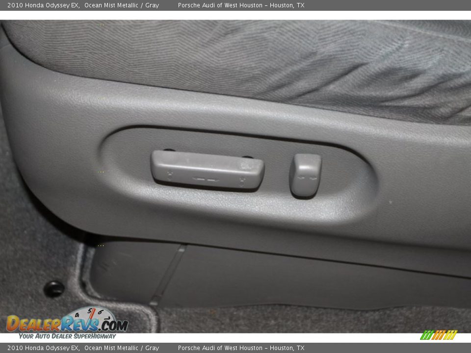 2010 Honda Odyssey EX Ocean Mist Metallic / Gray Photo #27