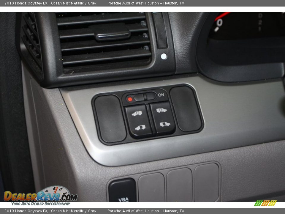 2010 Honda Odyssey EX Ocean Mist Metallic / Gray Photo #28