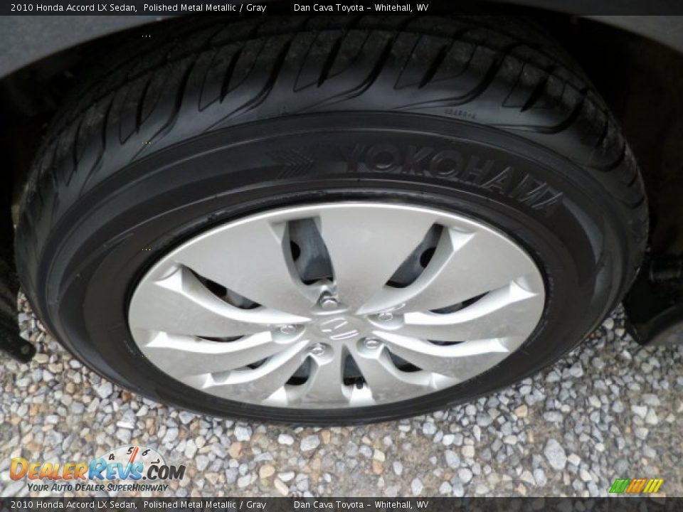 2010 Honda Accord LX Sedan Polished Metal Metallic / Gray Photo #6