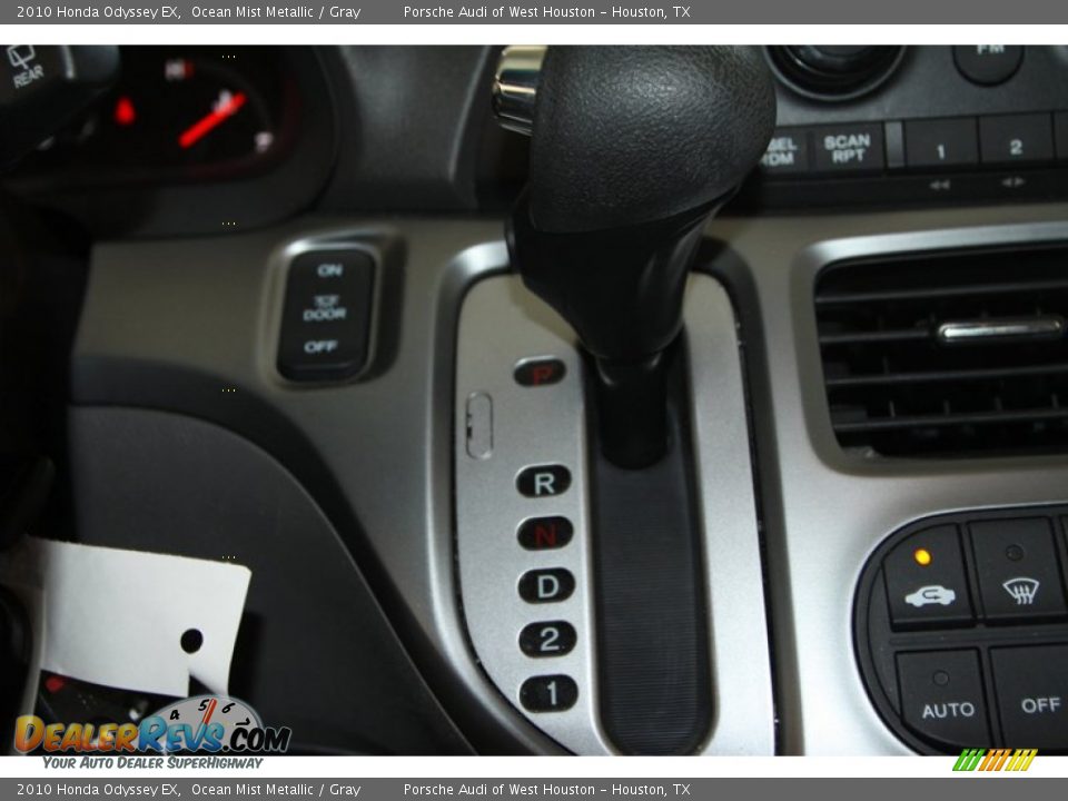 2010 Honda Odyssey EX Ocean Mist Metallic / Gray Photo #30