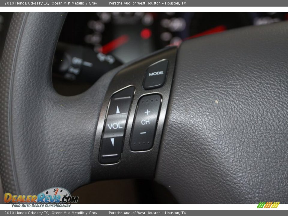 2010 Honda Odyssey EX Ocean Mist Metallic / Gray Photo #33