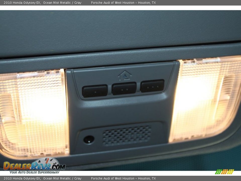 2010 Honda Odyssey EX Ocean Mist Metallic / Gray Photo #34