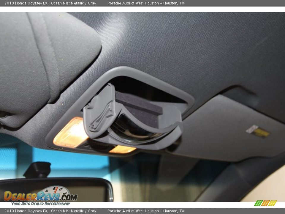 2010 Honda Odyssey EX Ocean Mist Metallic / Gray Photo #35