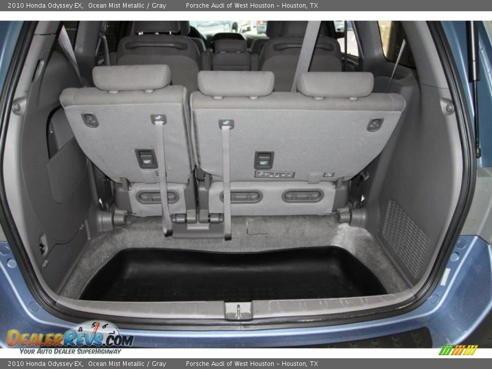 2010 Honda Odyssey EX Ocean Mist Metallic / Gray Photo #36