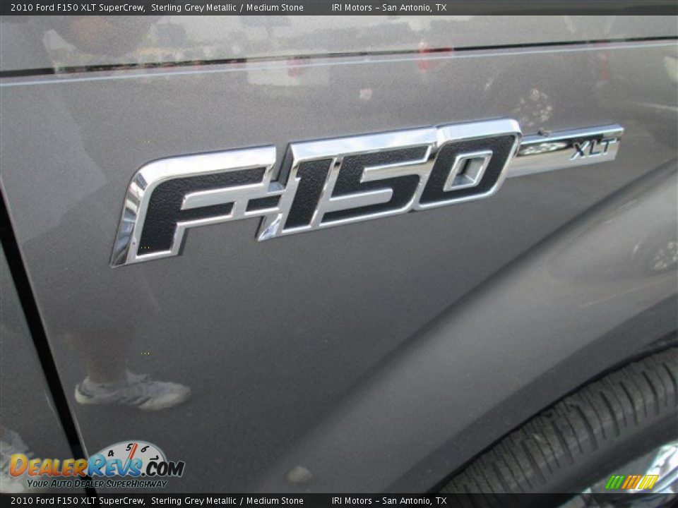 2010 Ford F150 XLT SuperCrew Sterling Grey Metallic / Medium Stone Photo #2