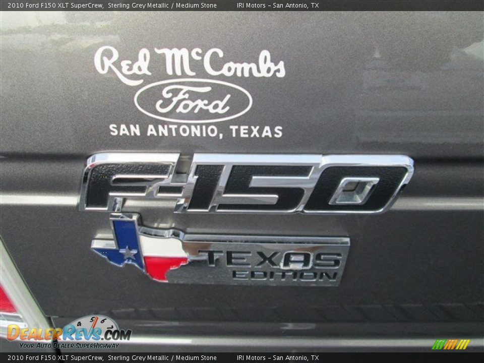 2010 Ford F150 XLT SuperCrew Sterling Grey Metallic / Medium Stone Photo #8