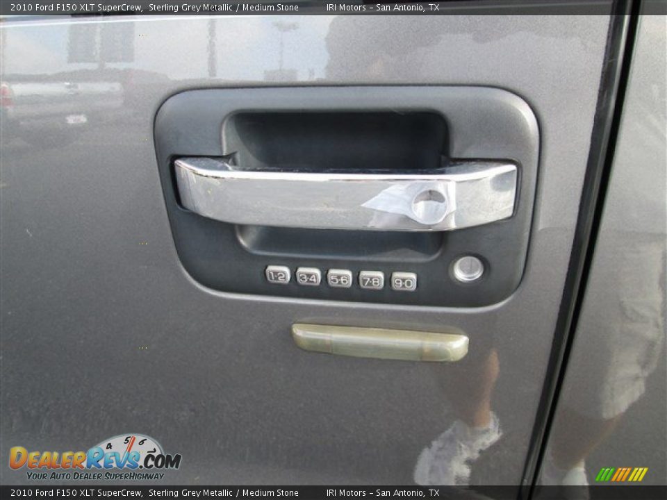 2010 Ford F150 XLT SuperCrew Sterling Grey Metallic / Medium Stone Photo #10